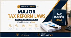 Tax Reform Laws 2026